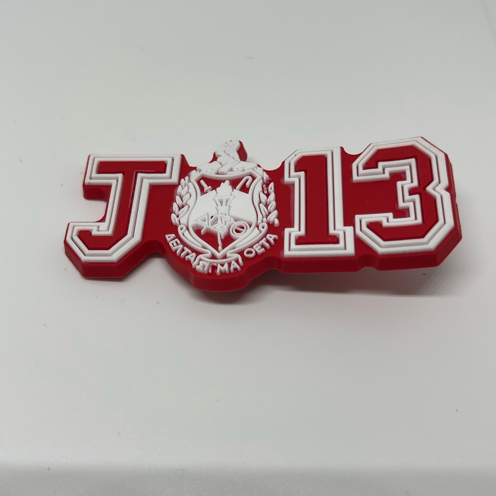 For Large Delta Sigma Theta Shoe Charm |Clog Compatible